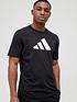  image of adidas-future-icons-3-bar-t-shirt-blackwhite
