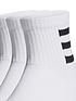 image of adidas-3-stripe-3-pack-crew-socks-white