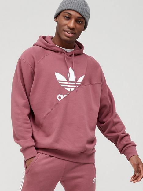 adidas-originals-half-trefoil-logo-hoodie-crimson