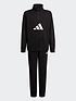  image of adidas-older-boys-badge-of-sport-fleece-tracksuit-black