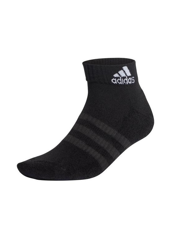 front image of adidas-adidas-cushion-6-pack-ankle-sock-black
