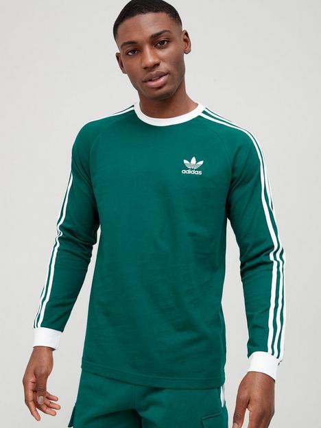 adidas-originals-3-stripe-long-sleevenbspt-shirt-green