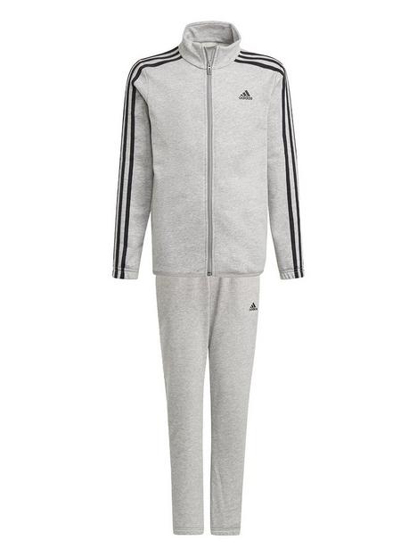 adidas-junior-frenchnbspterry-tracksuit-greyblack