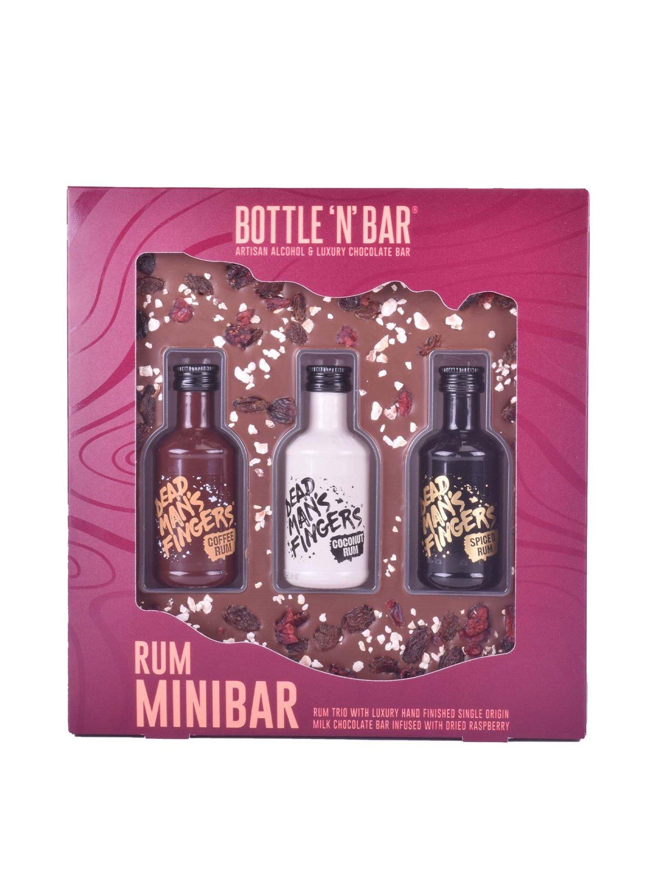 Product photograph of Bottle N Bar Dead Mans Fingers Rum Minibar from very.co.uk