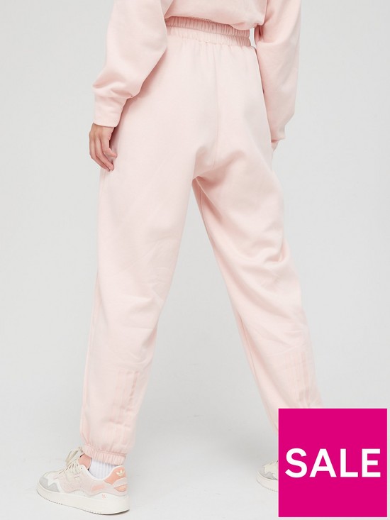 stillFront image of adidas-hyperglam-fleece-pants-pink