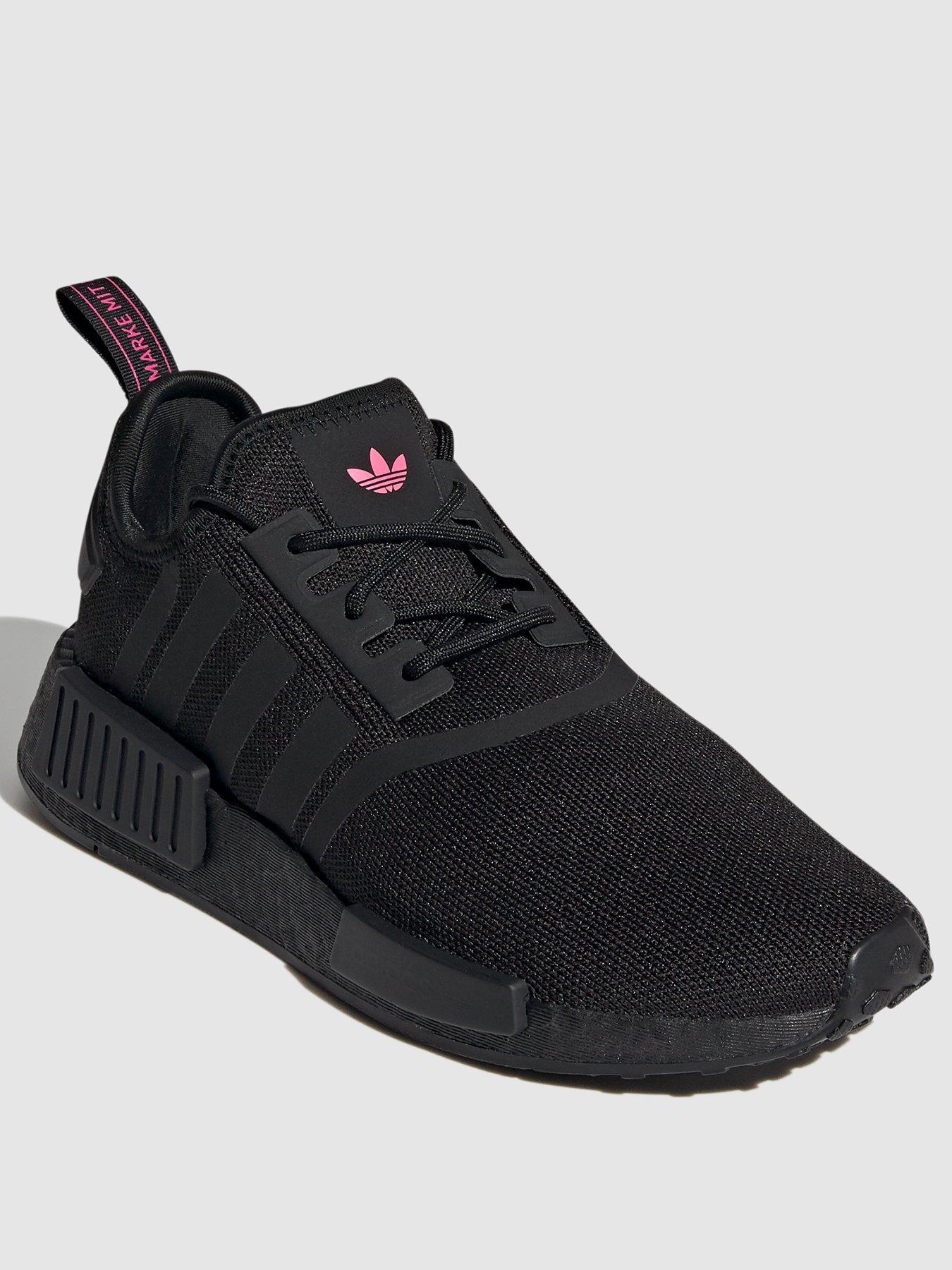 adidas Originals NMD R1 Trainers Black Black very