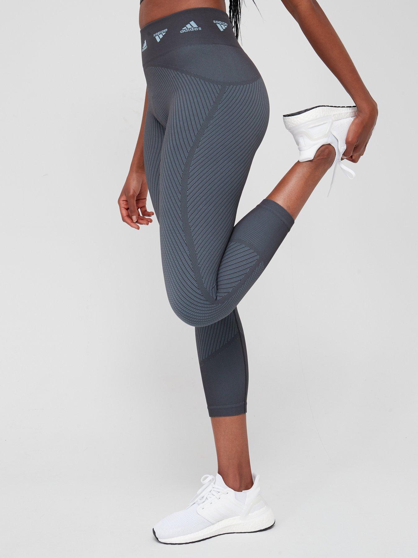 adidas leggings women grey