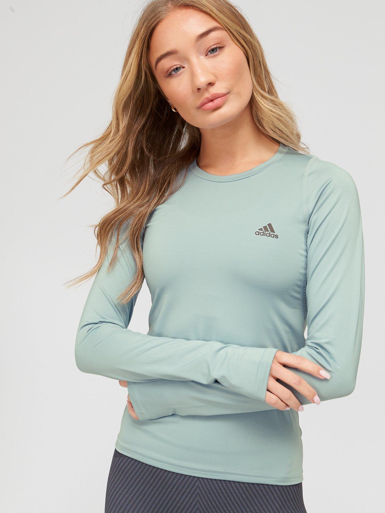 Tops & T-shirts Fast Running Womens Long Sleeve T-Shirt - Grey