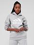  image of adidas-big-logo-oversized-hoodie-mediumnbspgrey-heather