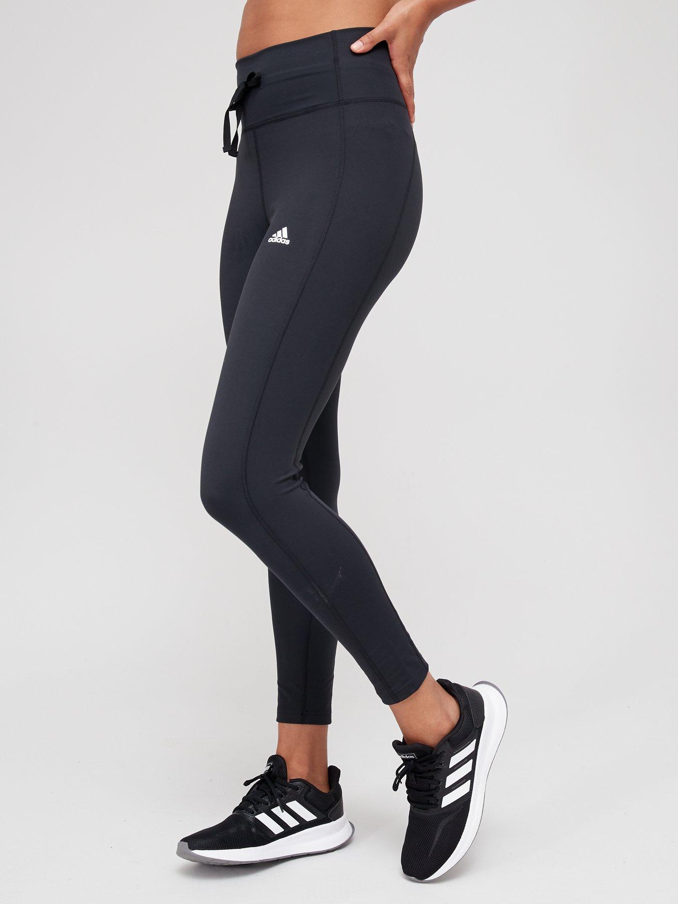 black adidas gym leggings