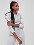  image of adidas-sportswear-essentials-3-stripes-long-sleeve-top-greywhite