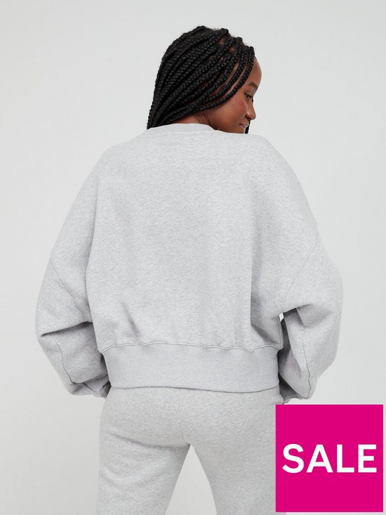 stillFront image of adidas-originals-sweatshirt-medium-grey-heather