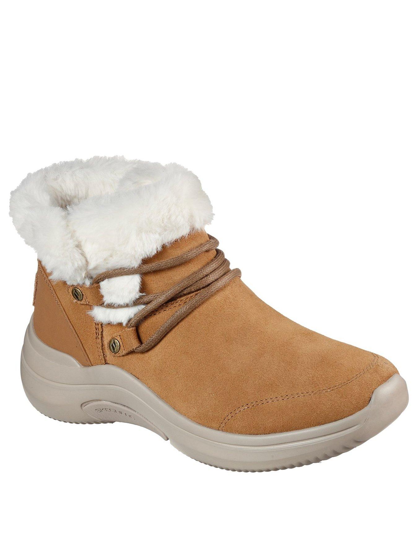 Women On The Go Midtown Plush Ankle Boots