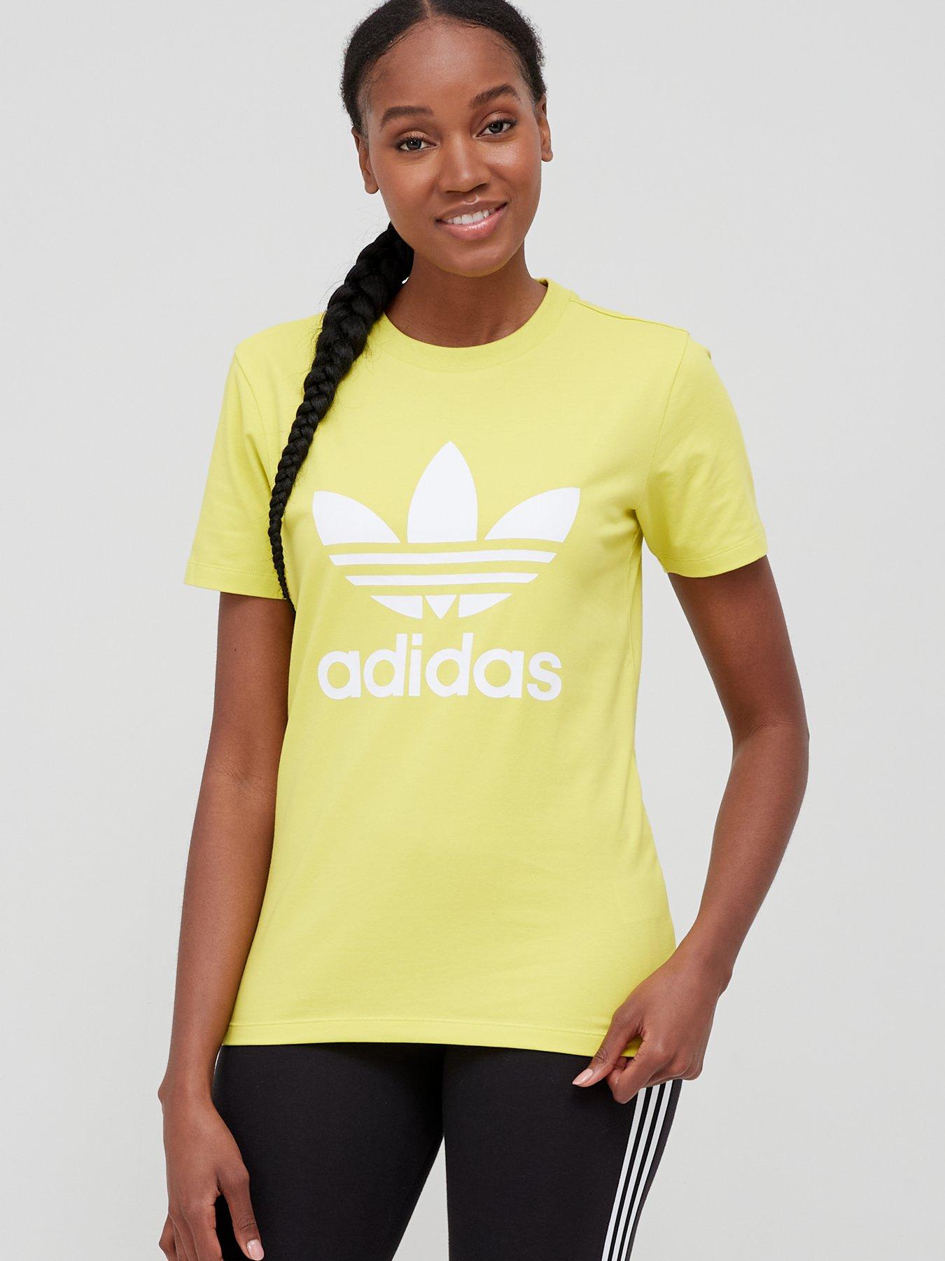 womens lime green adidas outfit