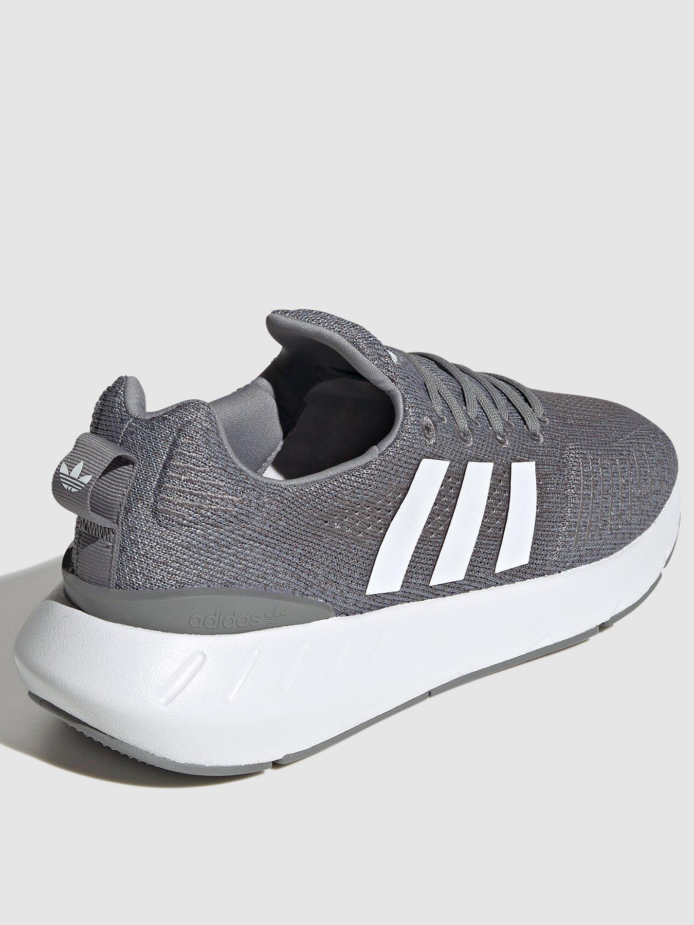 Grey adidas hotsell swift run shoes