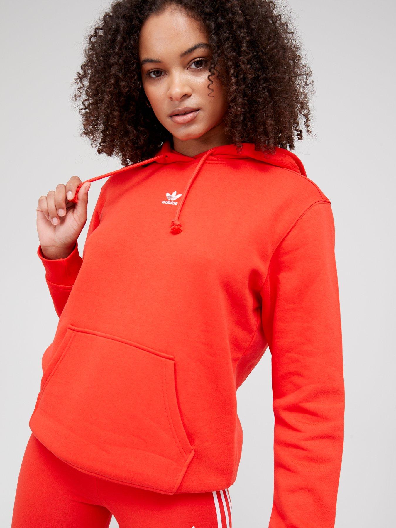 Hoodies & Sweatshirts Fleece Hoodie - Red