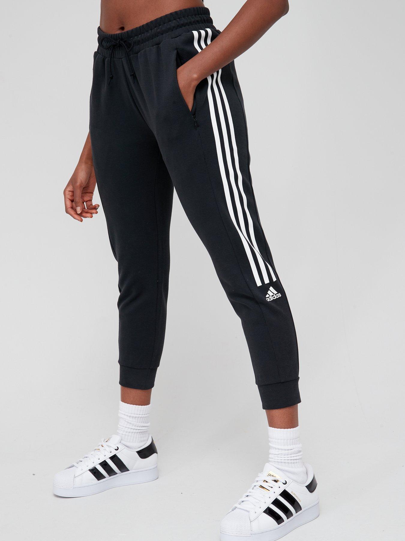 Black S discount 64% Adidas Leggings WOMEN FASHION Trousers Sports 