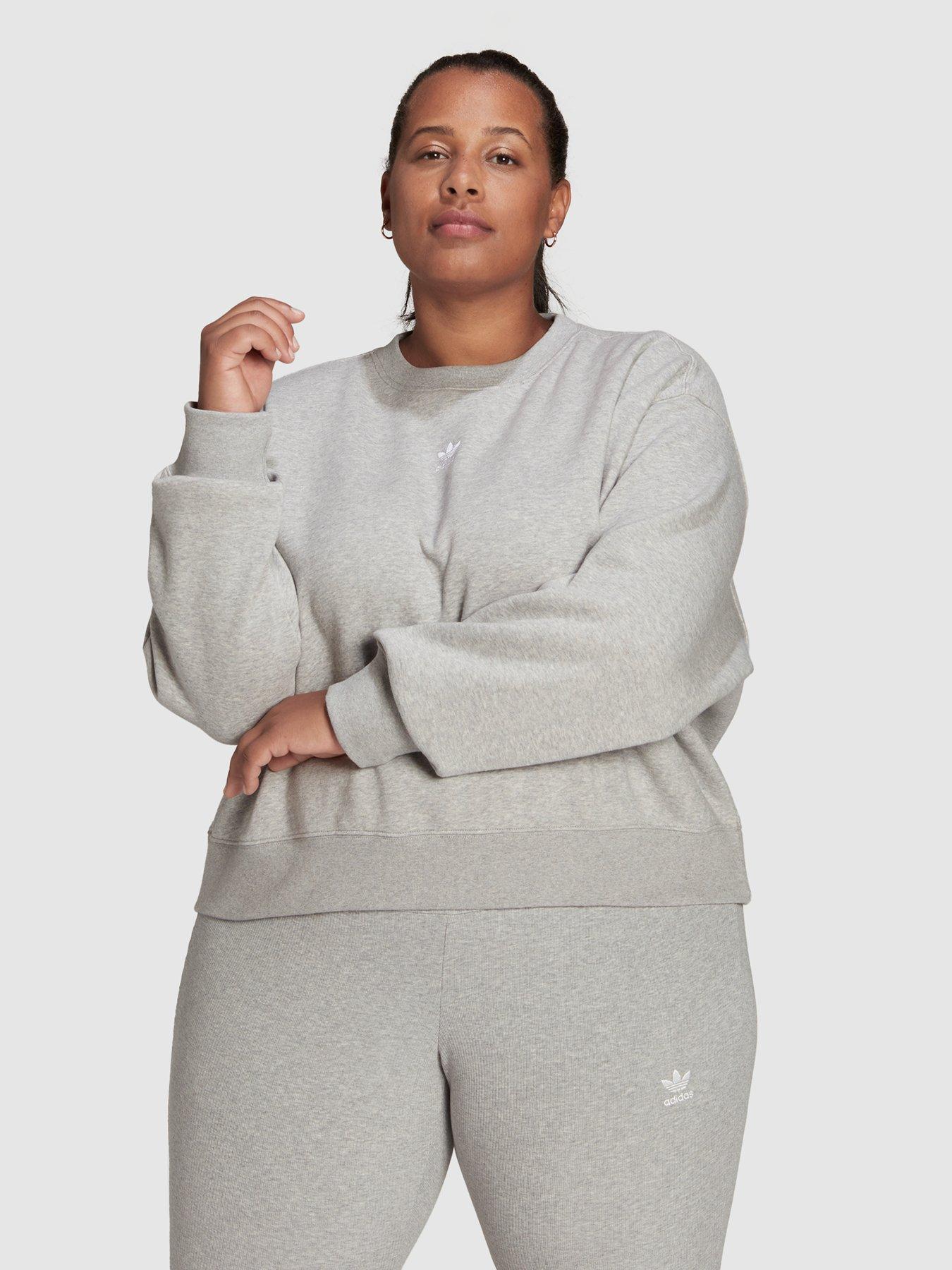  Sweatshirt (Plus Size) - Medium Grey Heather