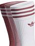  image of adidas-originals-3-pack-ofnbspsolid-crew-sock-whitepink