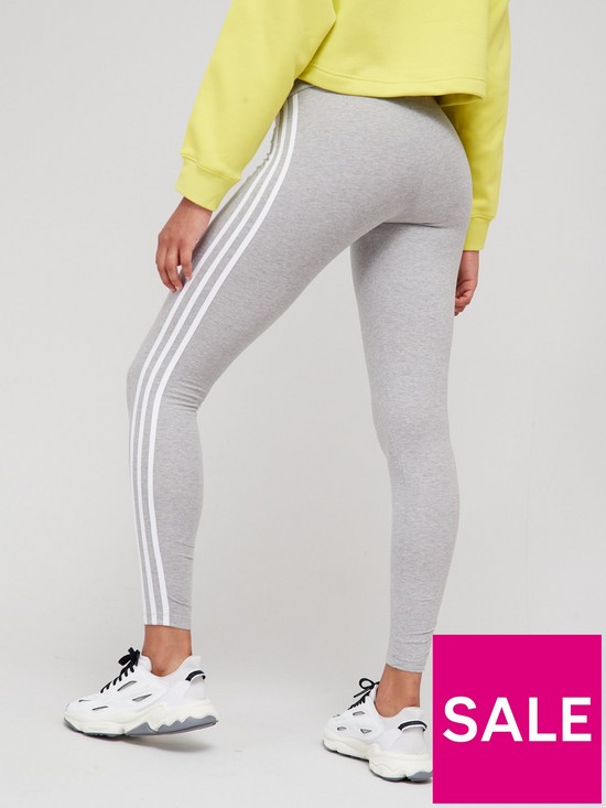 stillFront image of adidas-originals-3-stripes-leggings-medium-grey-heather