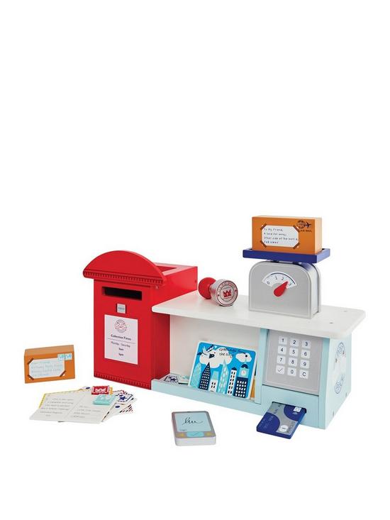 front image of great-little-trading-co-first-class-toy-post-office
