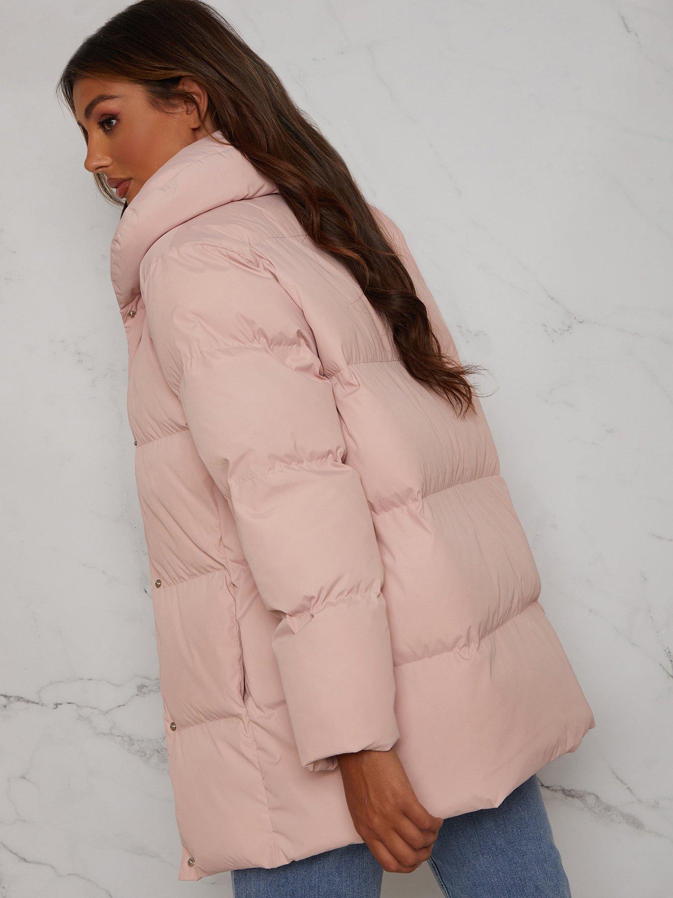 Coats & Jackets Padded Coat With Hood - Pink