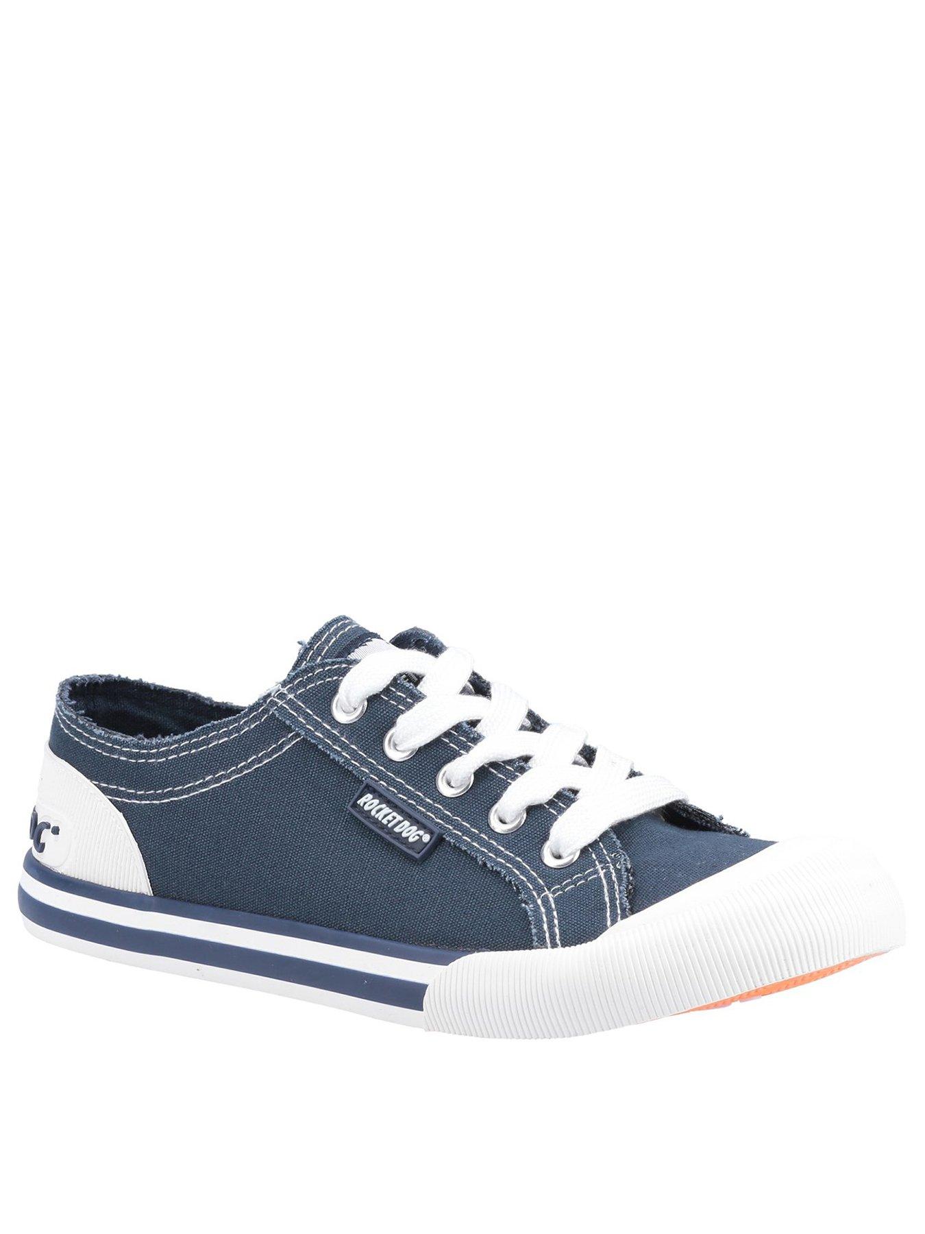 Rocket Dog Jazzin Plimsoll - Navy | very.co.uk