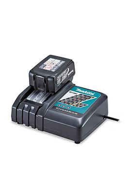 Product photograph of Makita 18v Lxt Fast Charger from very.co.uk
