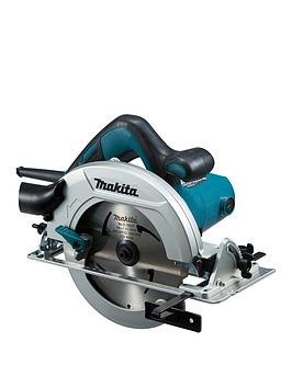 Product photograph of Makita 190mm Circular Saw 1 200w Motor With Blade Amp Carry Case from very.co.uk