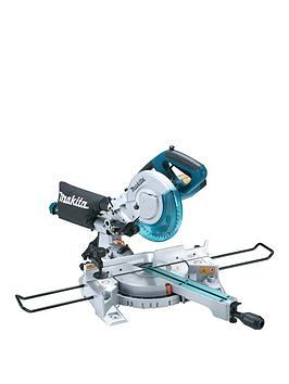 Product photograph of Makita 216mm Slide Compound Mitre Saw from very.co.uk