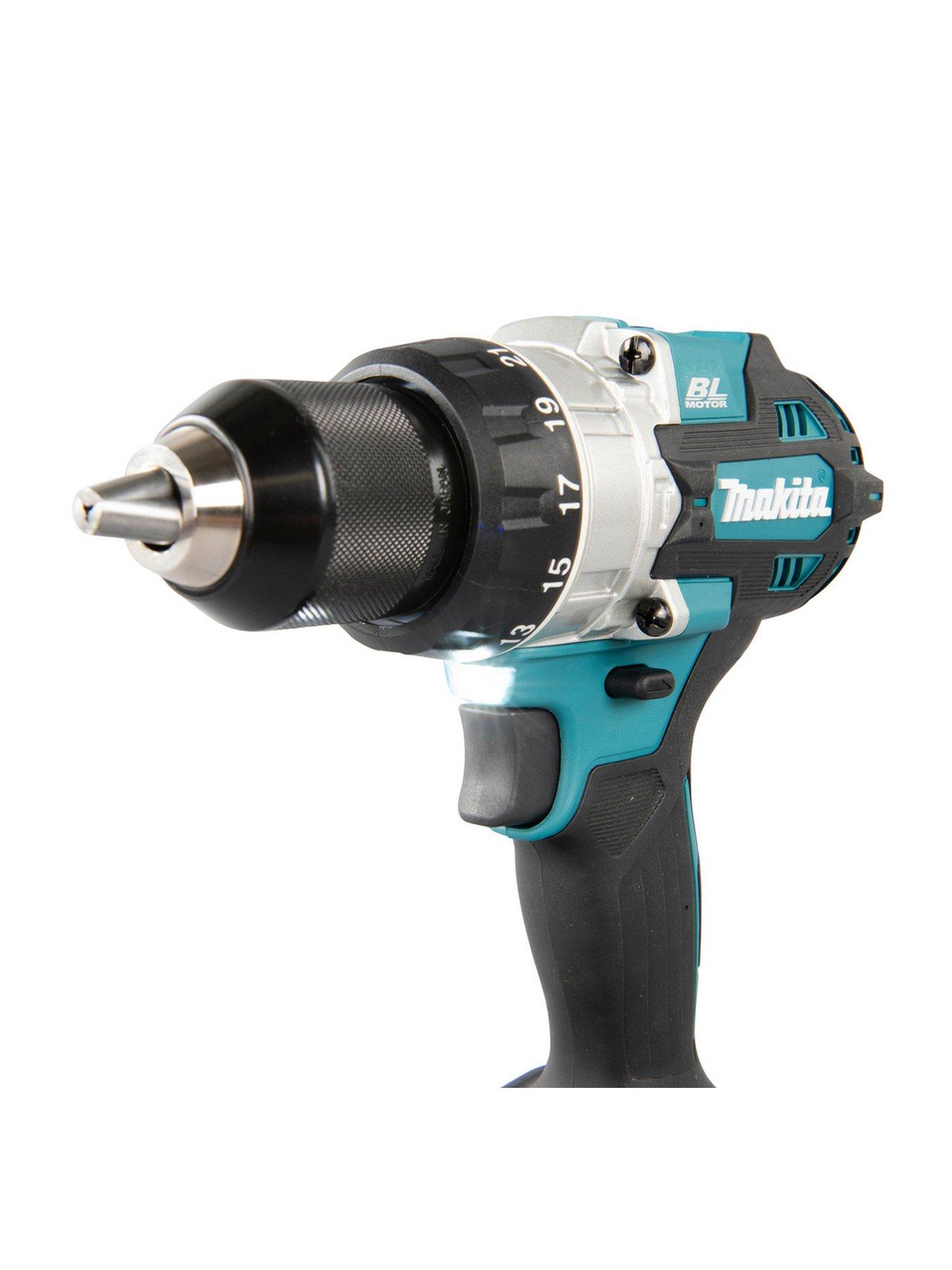 Image 4 of 6 of Makita 18v Lxt Brushless Cordless&nbsp;Combi Drill With 2x 5ah Batteries, Fast Charger &amp; Makpac Carry Case