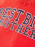  image of mini-v-by-very-boys-short-sleevenbspbig-brother-t-shirt-red