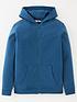  image of v-by-very-boys-core-zip-up-hoodienbsp--blue