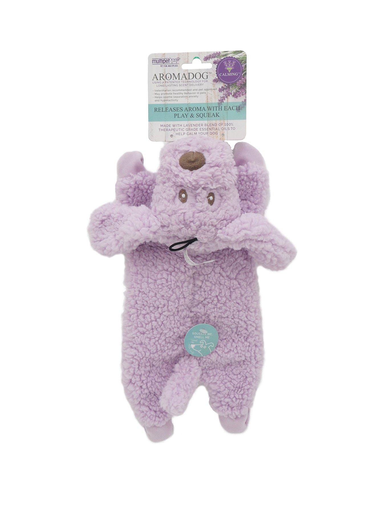 Product photograph of Aromadog Calm Fleece Laying Down Dog Toy from very.co.uk