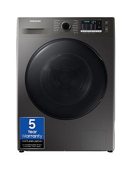 Product photograph of Samsung Series 5 Wd90ta046bx Eu 9kg Wash 6kg Dry 1400 Rpm Spin Washer Dryer With Ecobubble Trade Technology - Graphite from very.co.uk