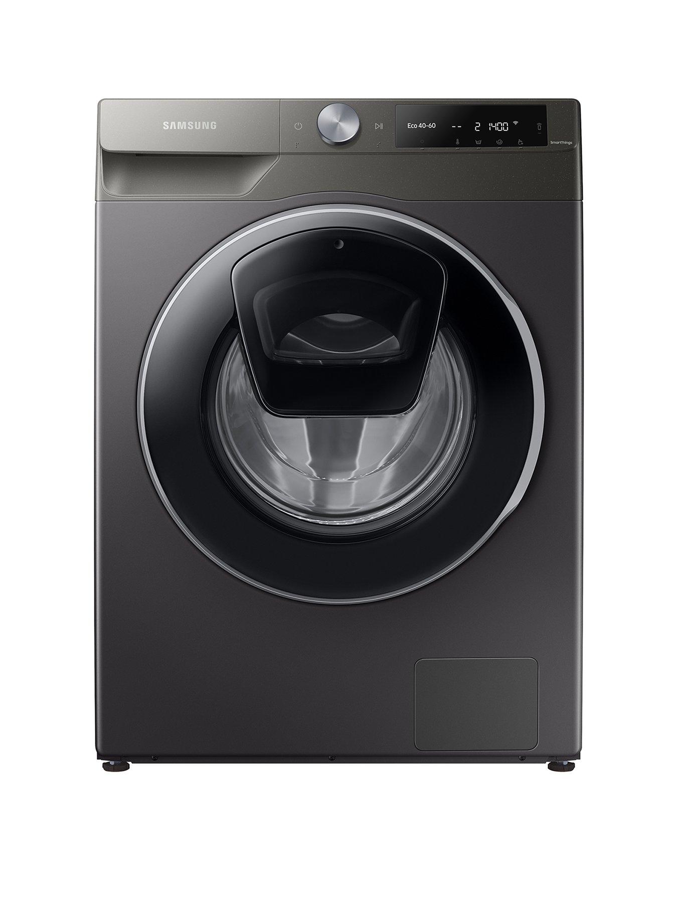 Product photograph of Samsung Series 7 Ww10t684dln S1 Addwash Trade And Auto Dose Washing Machine - 10 5kg Load 1400rpm Spin A Rated Ndash Graphite from very.co.uk