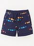  image of mini-v-by-very-boys-2pk-cars-woven-pull-on-short
