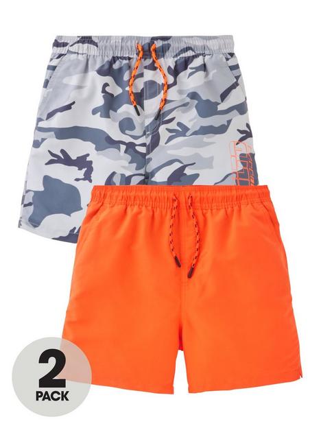 v-by-very-boys-2-pack-camo-and-plain-recycled-swim-shorts