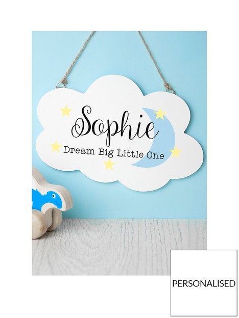 treat-republic-personalised-dream-big-little-one-cloud-sign