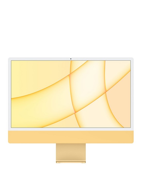 front image of apple-imac-m1-2021-custom-builtnbsp24-inch-with-retina-45k-display-8-core-cpunbsp8-core-gpu-512gb-storage-with-optional-microsoft-365-family-15-months-yellow