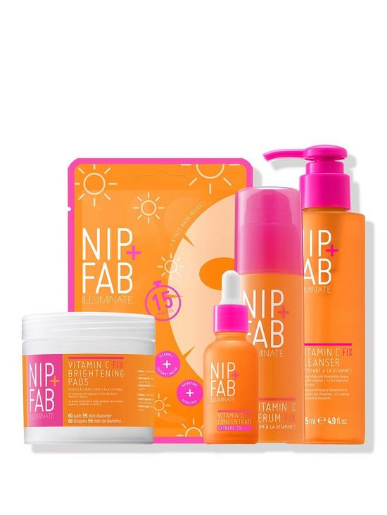 front image of nip-fab-vitamin-c-firming-and-brightening-bundle-worth-80