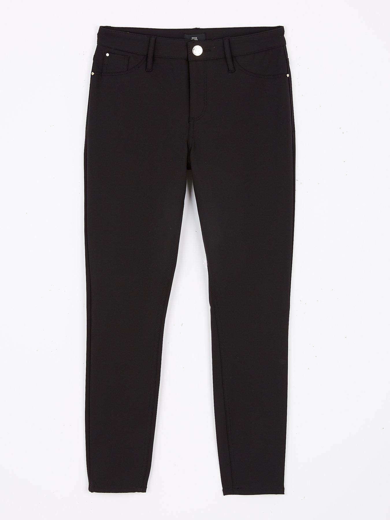 Black molly skinny fit hot sale trousers