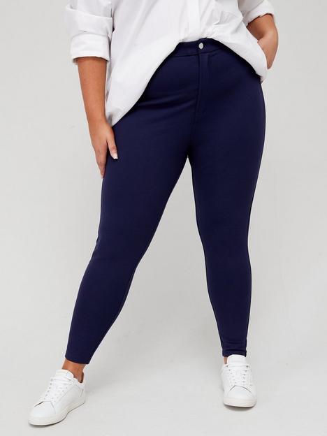 v-by-very-curve-power-stretch-sculpting-trouser-navy