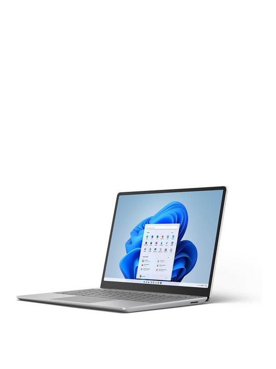 front image of microsoft-surface-laptop-go-intelreg-coretrade-i5-8gb-ramnbsp128gb-storage-with-optional-microsoft-365-family-15-months-platinum