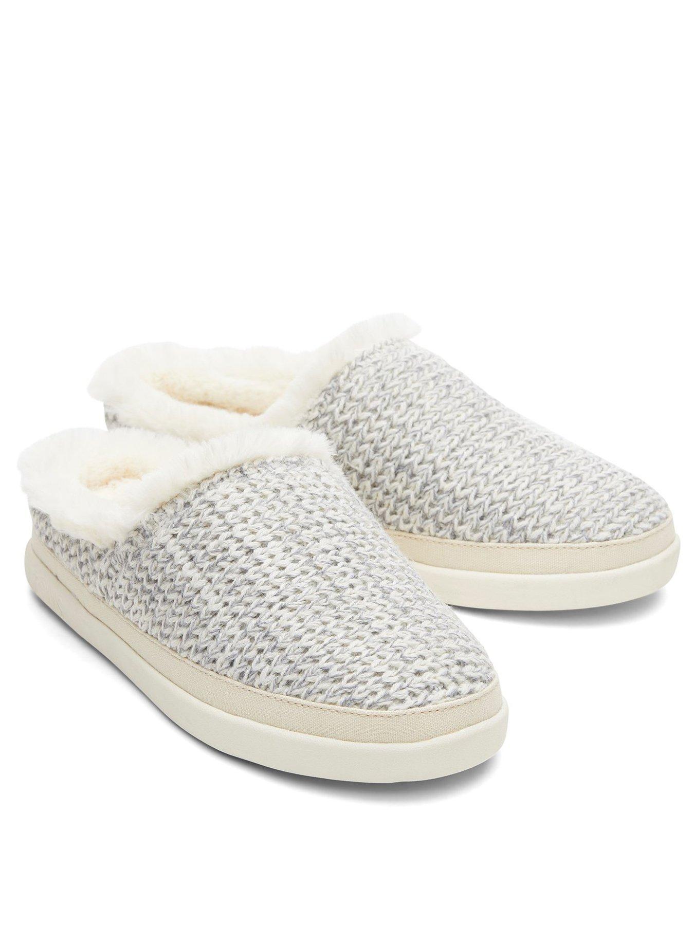 Womens on sale sweater slippers