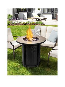 Teamson Home Firepit Outdoor Gas Fire Pit - Metal