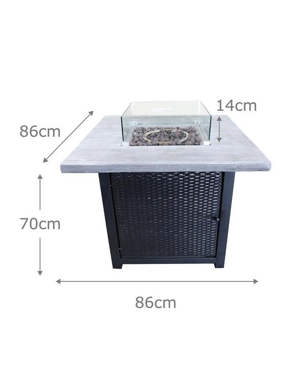 stillFront image of teamson-home-outdoor-gas-fire-pit-rattan-easy-ignition