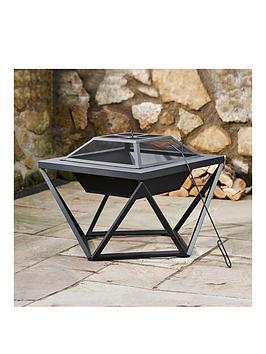Teamson Home Outdoor Wood Burning Fire Pit - Steel