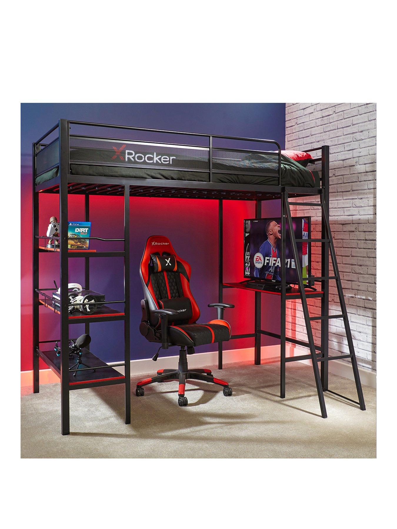 undefined Fortress - Gaming High Sleeper Bed
