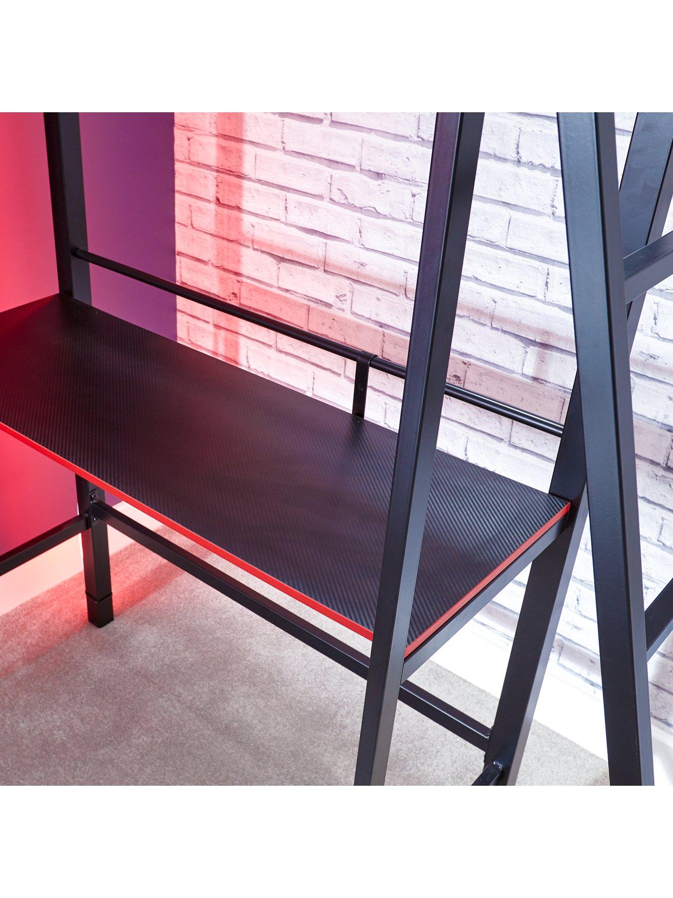 Image 4 of 6 of X Rocker Fortress - Gaming High Sleeper&nbsp;Bed